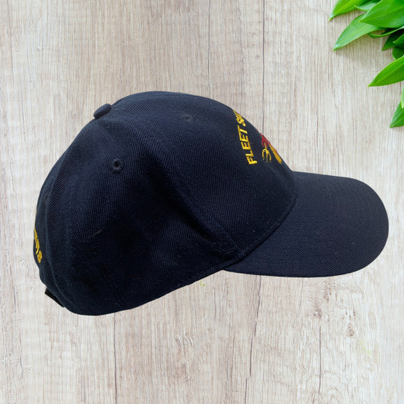 Fleet Survey Team Bottom Mappers Embroidered Strapback Hat Cap The Corps USA - Picture 2 of 6